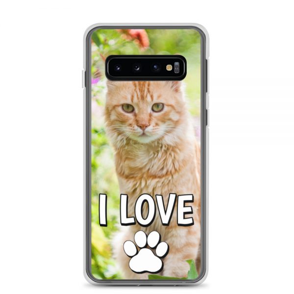 I Love pawPrint Samsung phone case