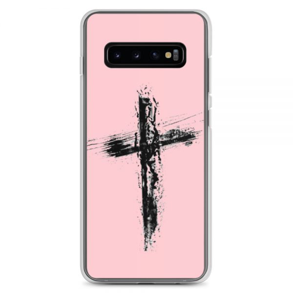 Pink Cross Samsung phone case