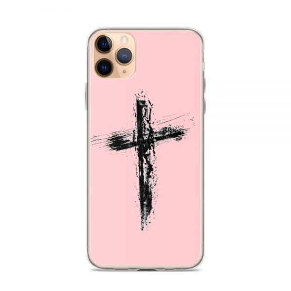 Pink Cross iPhone case