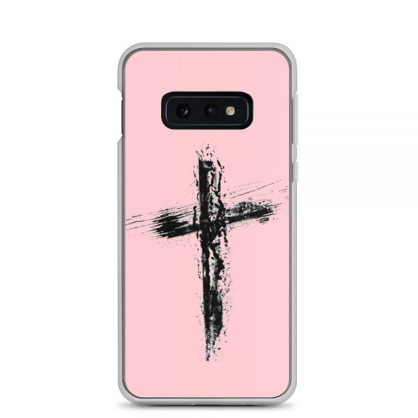 Pink Cross Samsung phone case