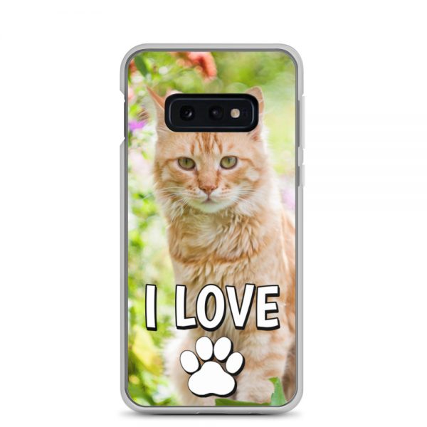 I Love pawPrint Samsung phone case